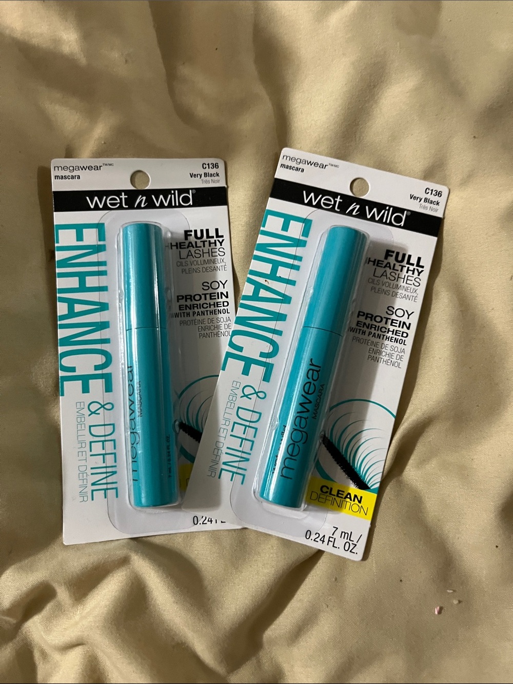 wet n wild Enhance & Define Mascara - Teal Tubes